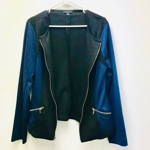 Black and Blue Blazer. Perfect Condition. Size M